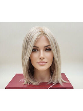 Amore BLAIR Human Hair Wig Rene of Paris Lace Front Mono A613/140 Blonde